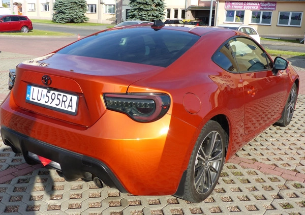 Toyota GT86 cena 61900 przebieg: 144000, rok produkcji 2013 z Lublin małe 277